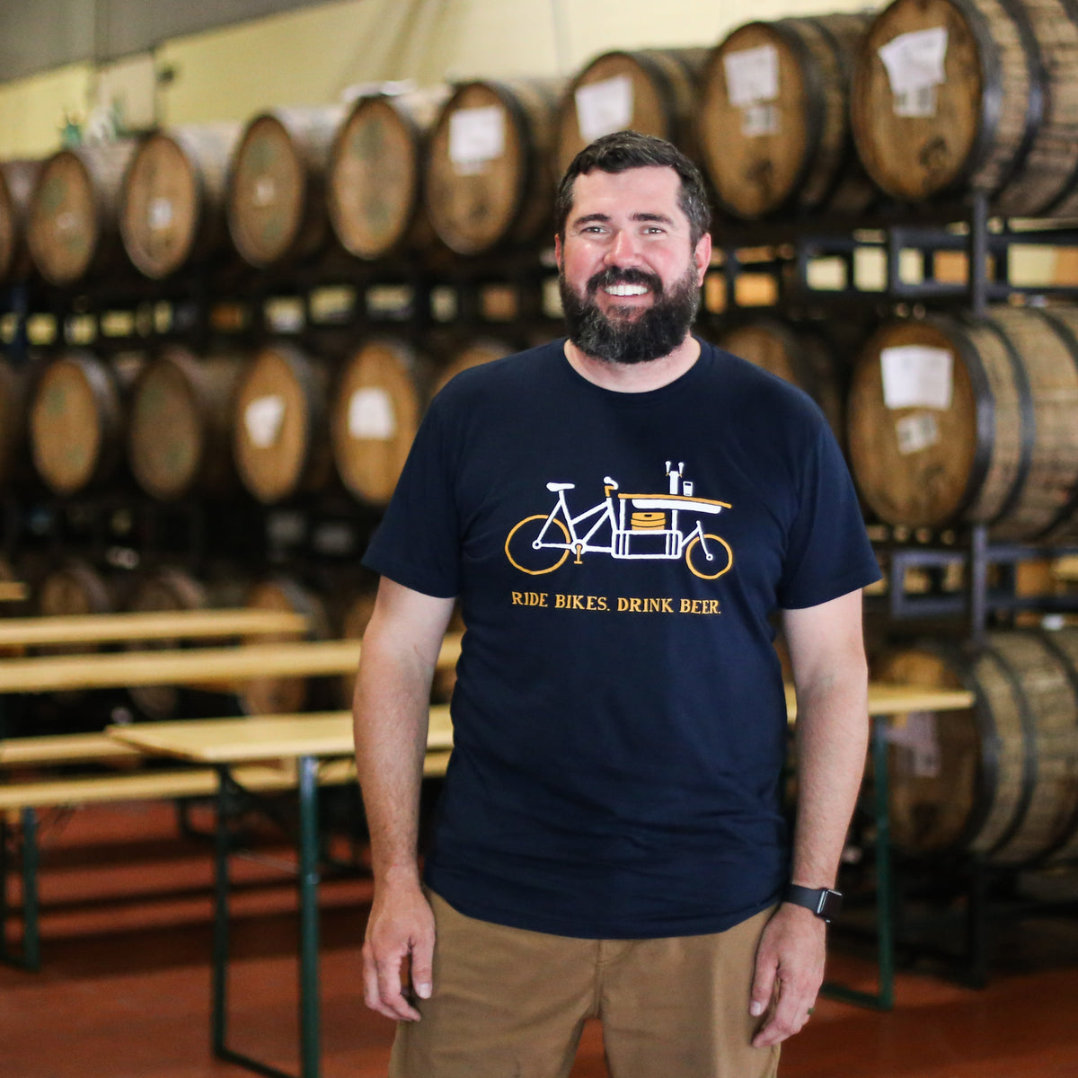 Ride Bikes, Drink Beer Tee