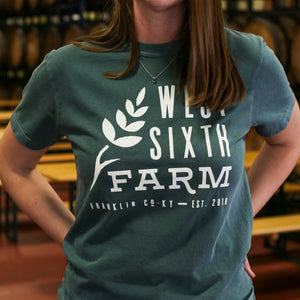 West Sixth Farm Logo Tee