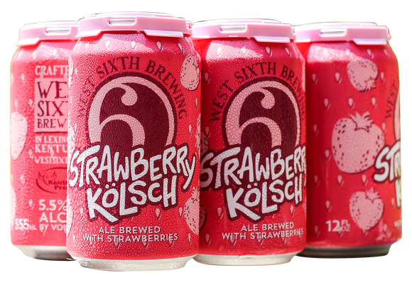 Strawberry Kolsch - 6-pack cans