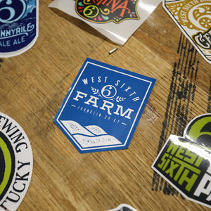 West Sixth Farm Sticker