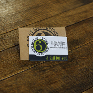 Taprooms and Farm Gift Card